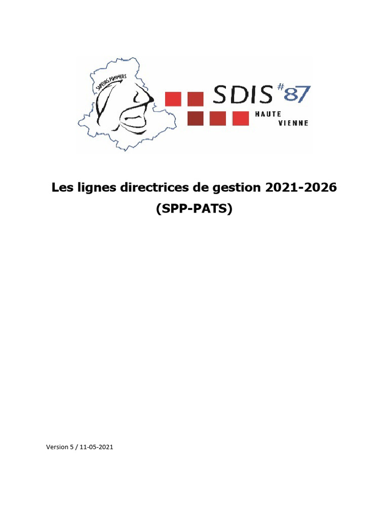 Lignes Directrices de Gestion 2021-2026 | PDF | Gestion des ressources ...