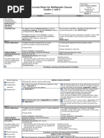 Grade 1 Math Lesson: Identifying Patterns | PDF | Lesson Plan | Teachers