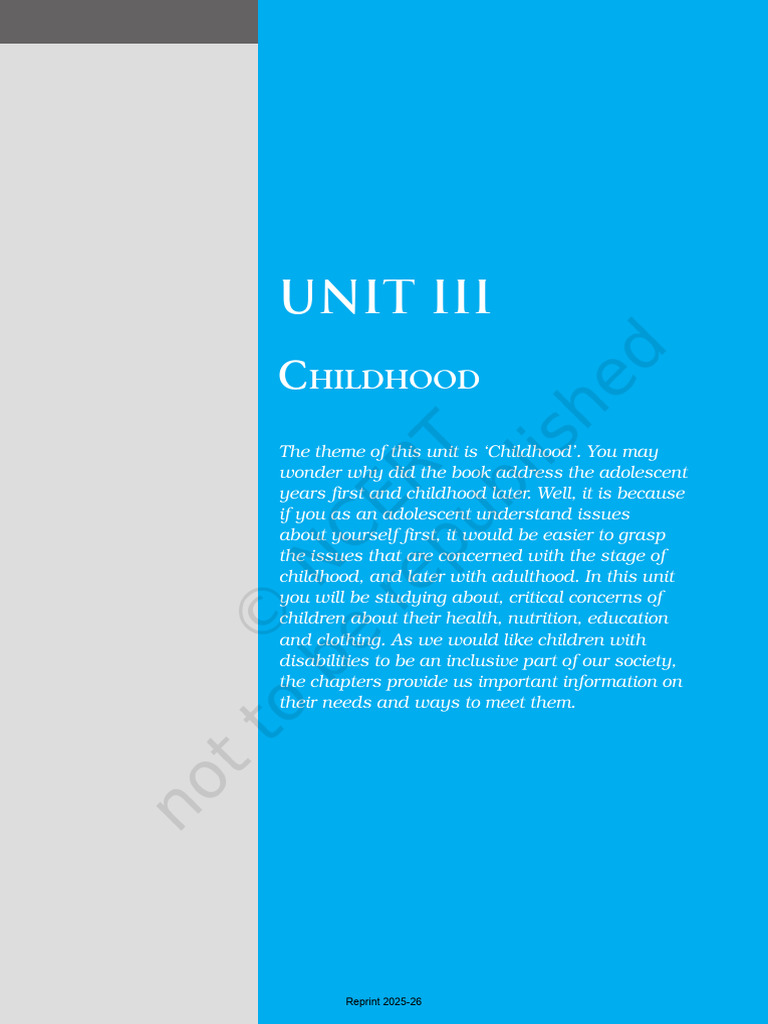 Childhood Nutrition and Health Guide | PDF | Human Nutrition | Malnutrition
