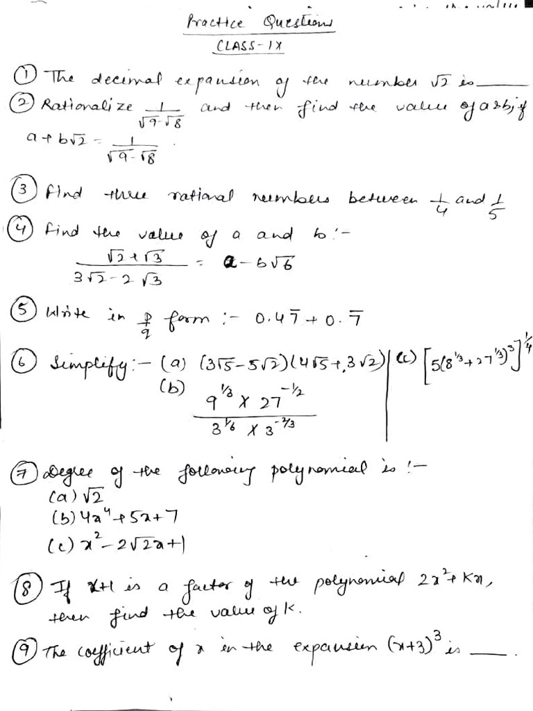 Assignment Mathematics 1 | PDF