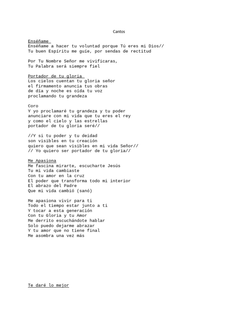 Cantos | PDF