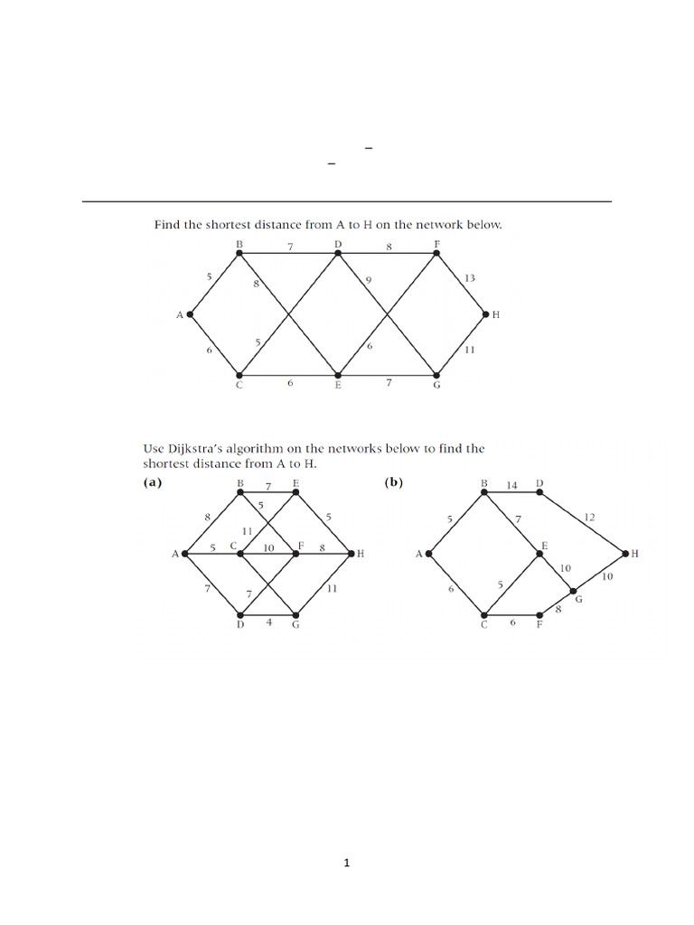 Graph Theory Tutorial: Dijkstra's Algorithm | PDF