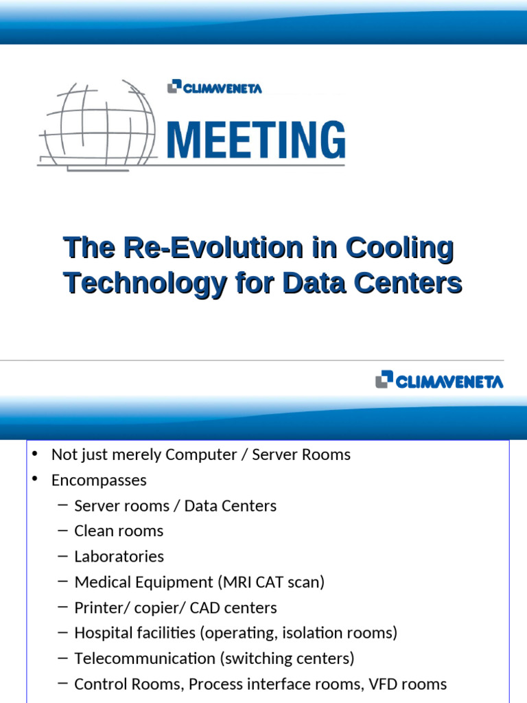 PAC Solutions for Data Center Cooling | PDF | Data Center | Air ...