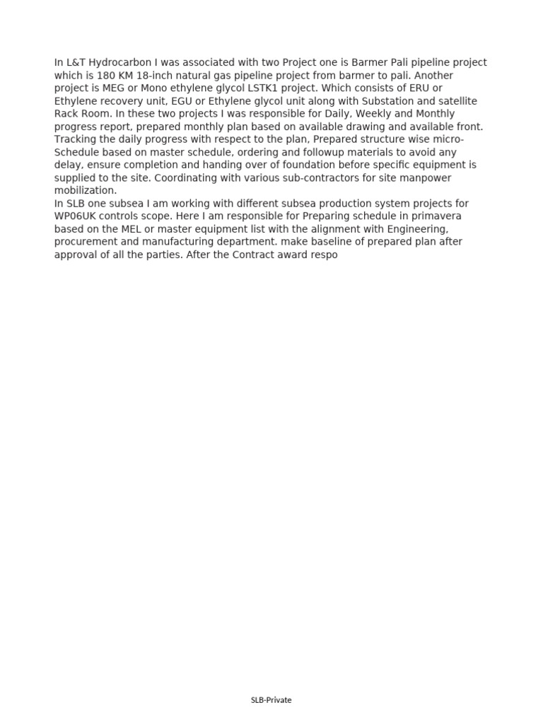 SLB Private | PDF