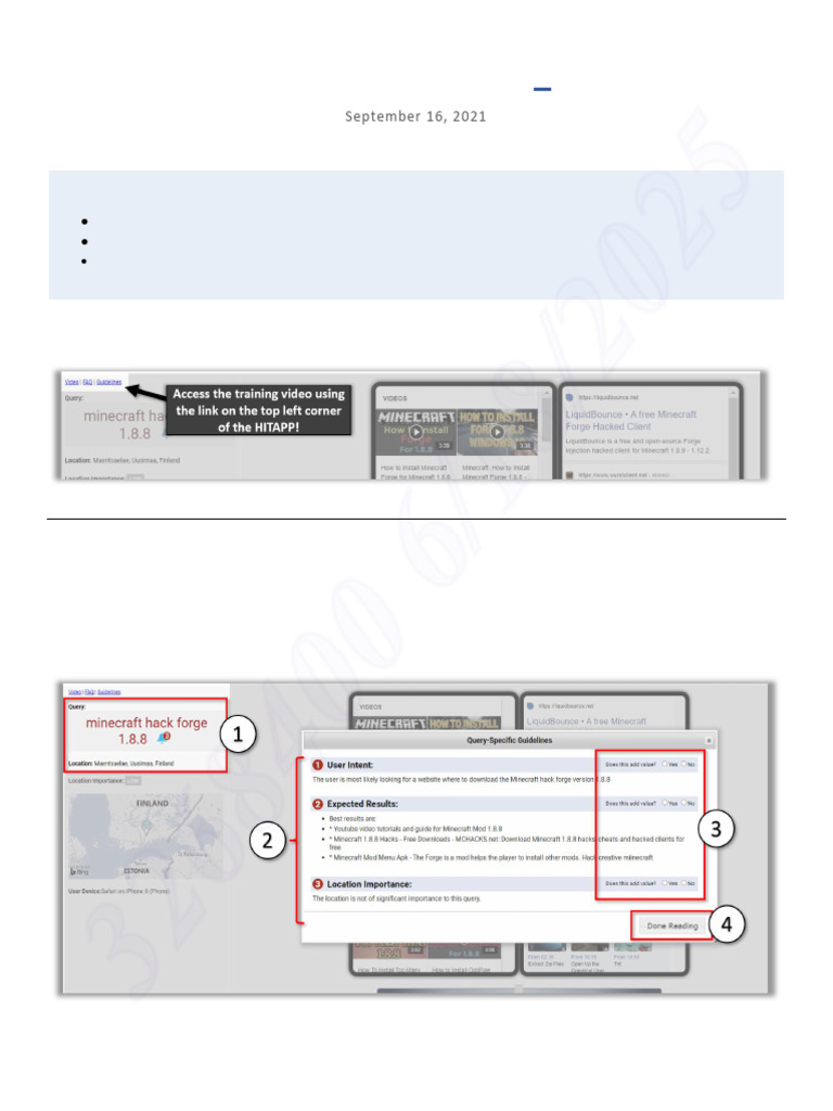 Search Engine Evaluation Guidelines | PDF | Information Retrieval ...