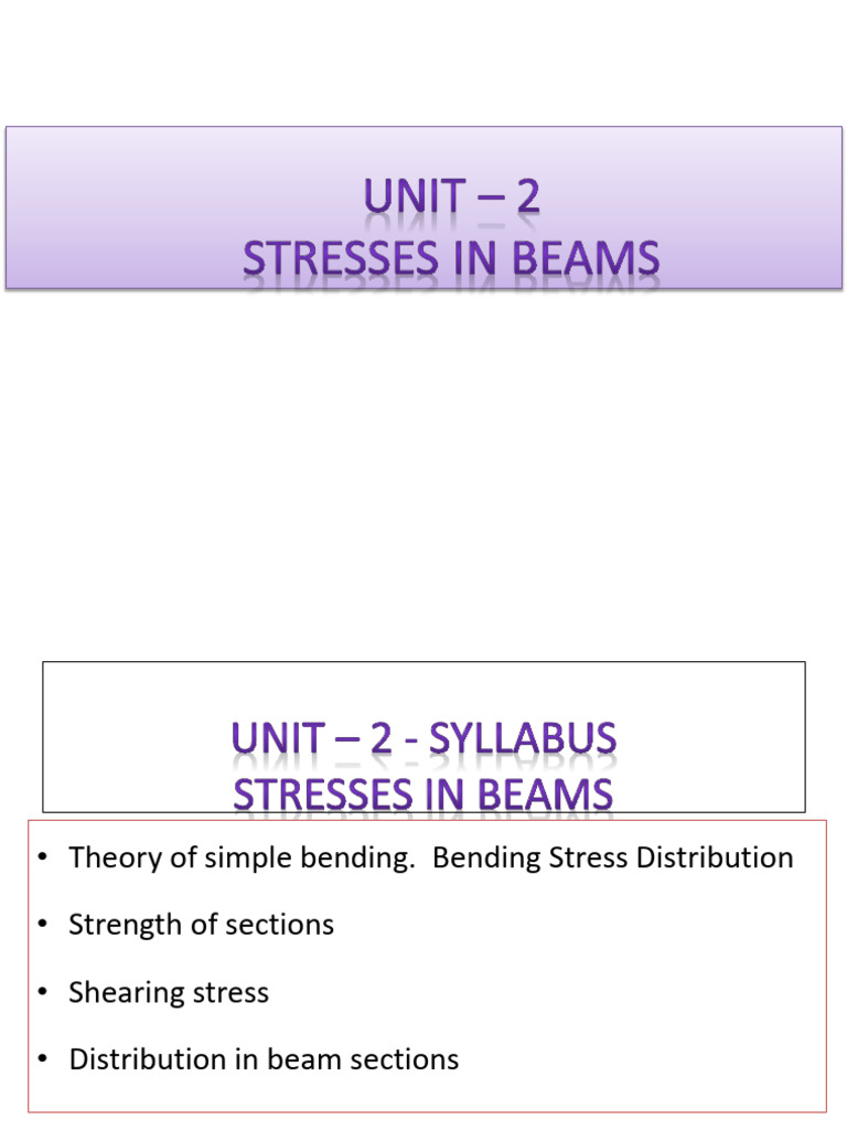 Bending Stress Analysis in Beam Sections | PDF | Bending | Beam (Structure)