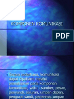 Komponen Komunikasi