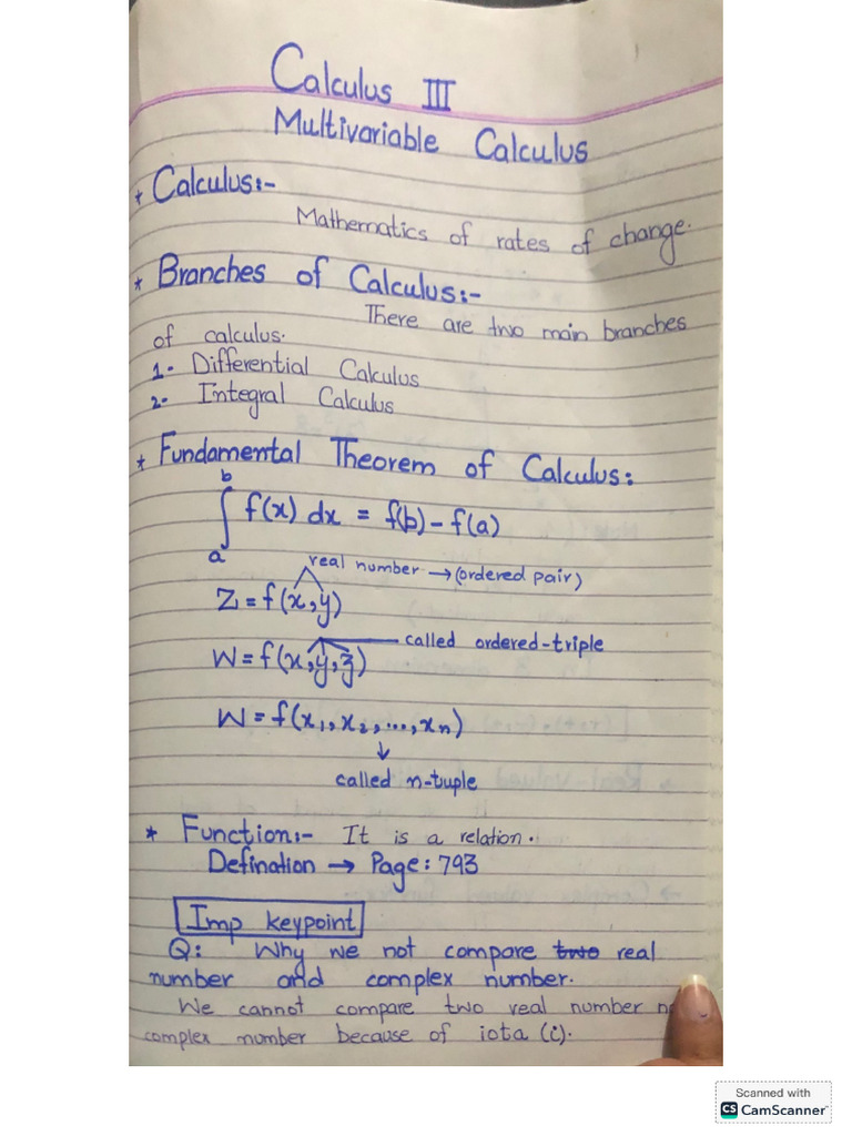 Calculus 3 | PDF