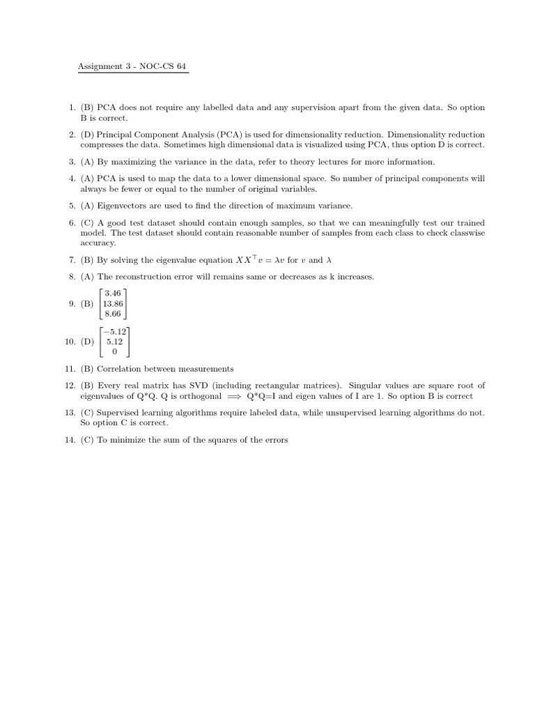 Assignment 3 Solution Pdf