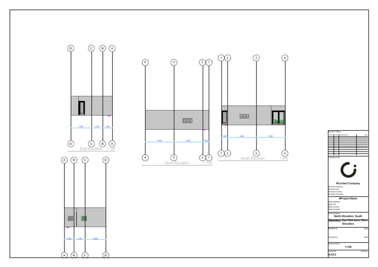 Architectural Elevation Drawings Overview | PDF