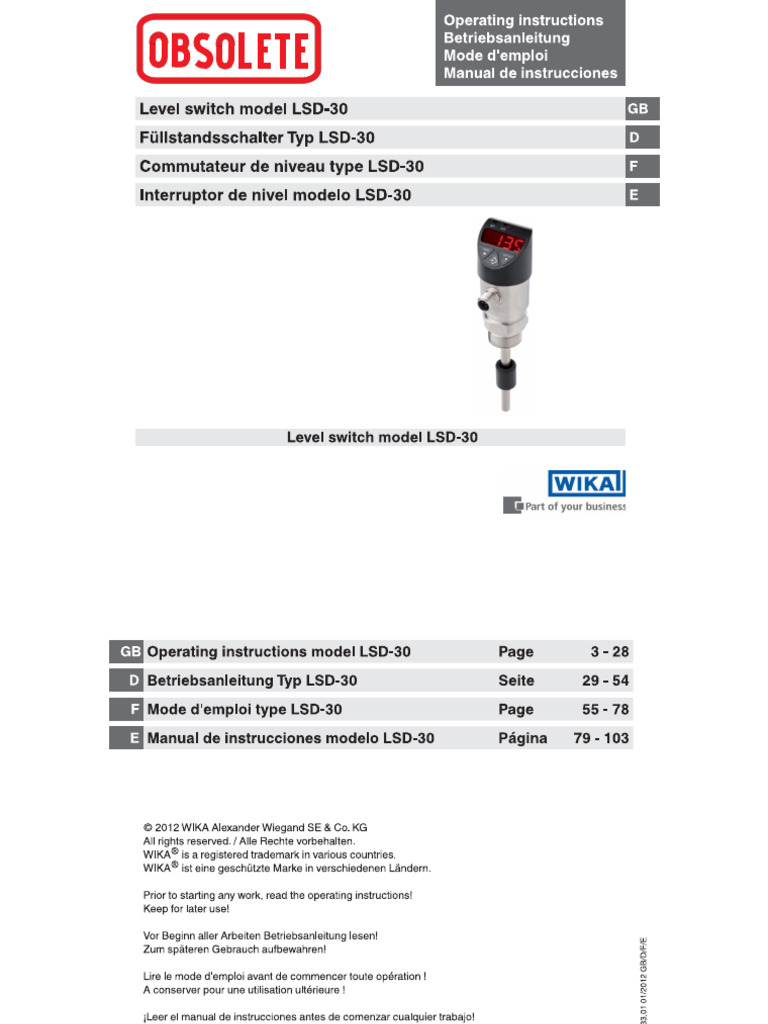 Manual psd-30 | PDF