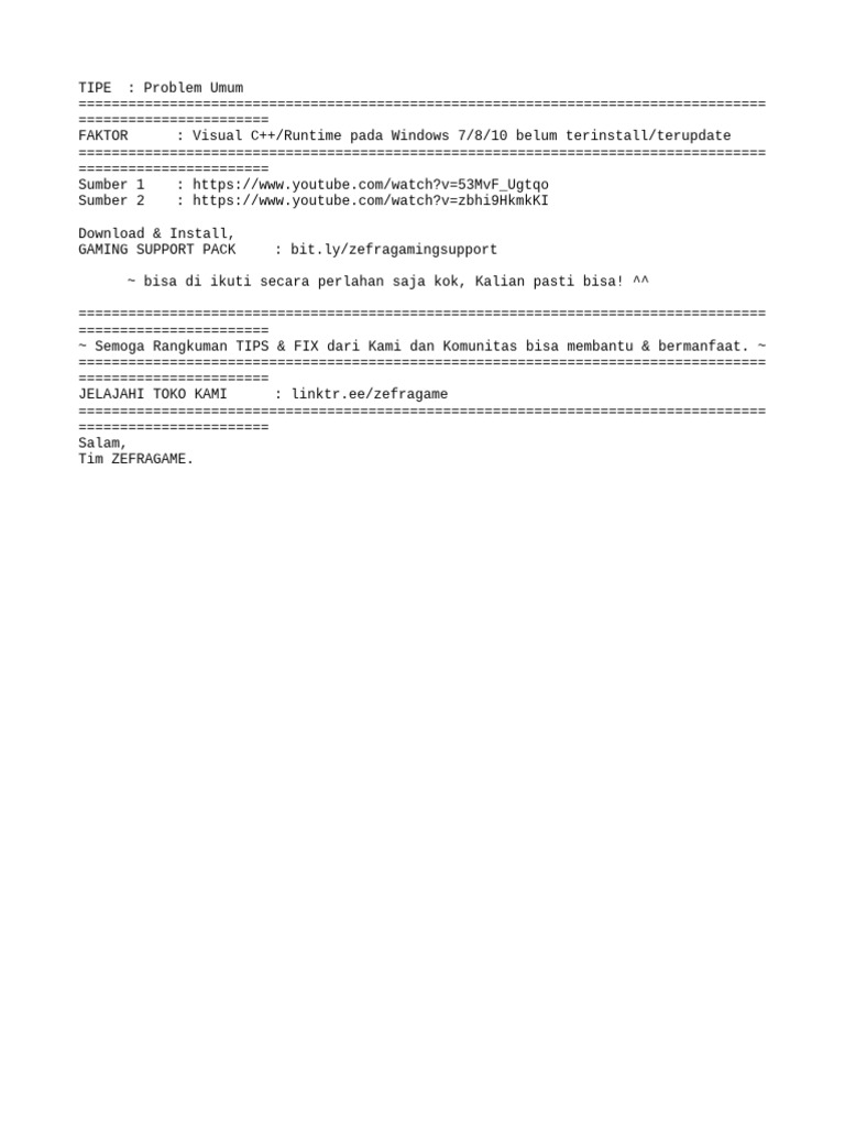 Problèmes de Visual C++ sur Windows | PDF