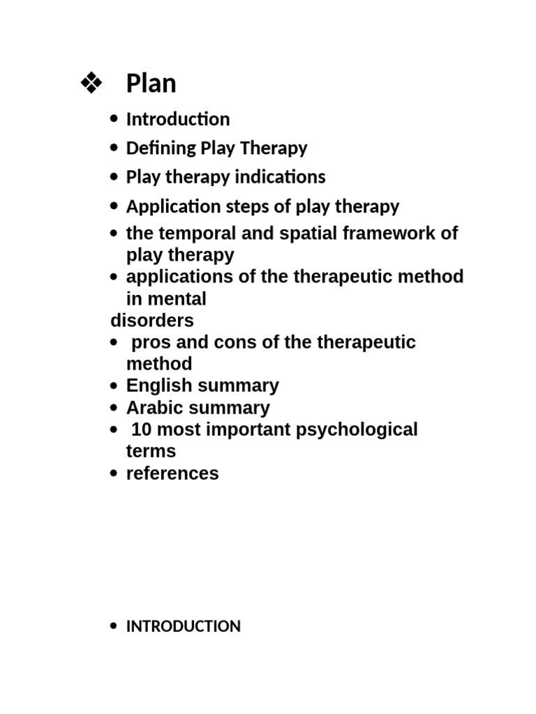 Play Therapy: Techniques and Applications | PDF | Psychotherapy | Play ...