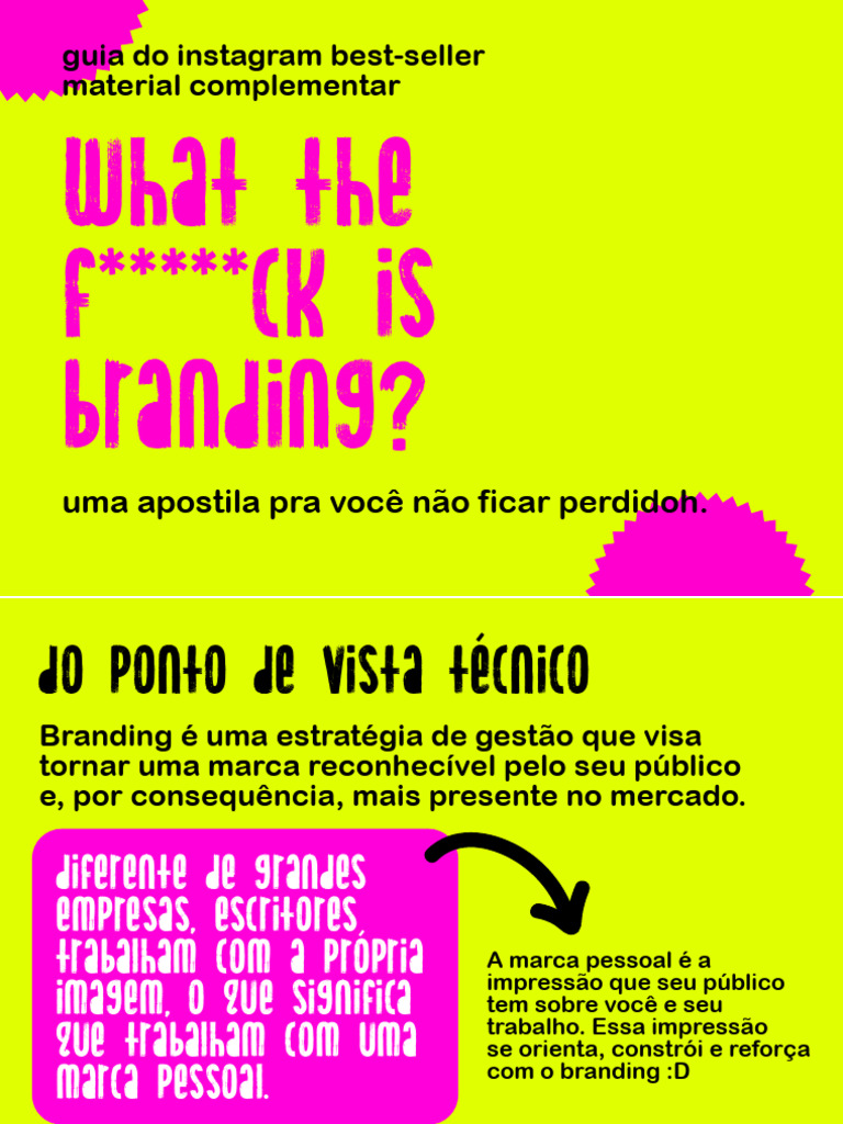 Guia Prático de Branding Pessoal | PDF | Gestão de marcas | Marca
