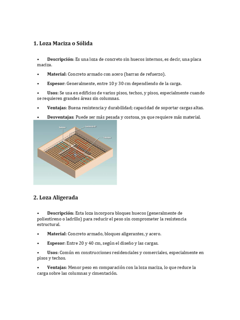 Armado de Losa Maciza de 10 cm | PDF | Hormigón | Concreto reforzado