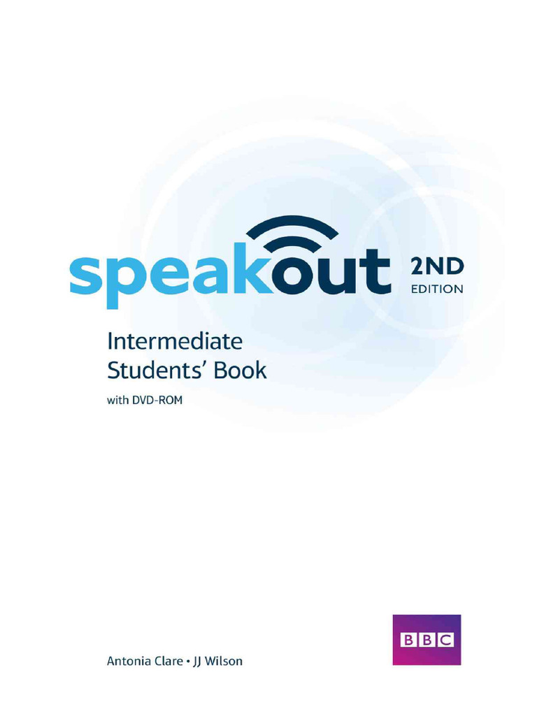 Speak Out Intermediate Students' Book | PDF