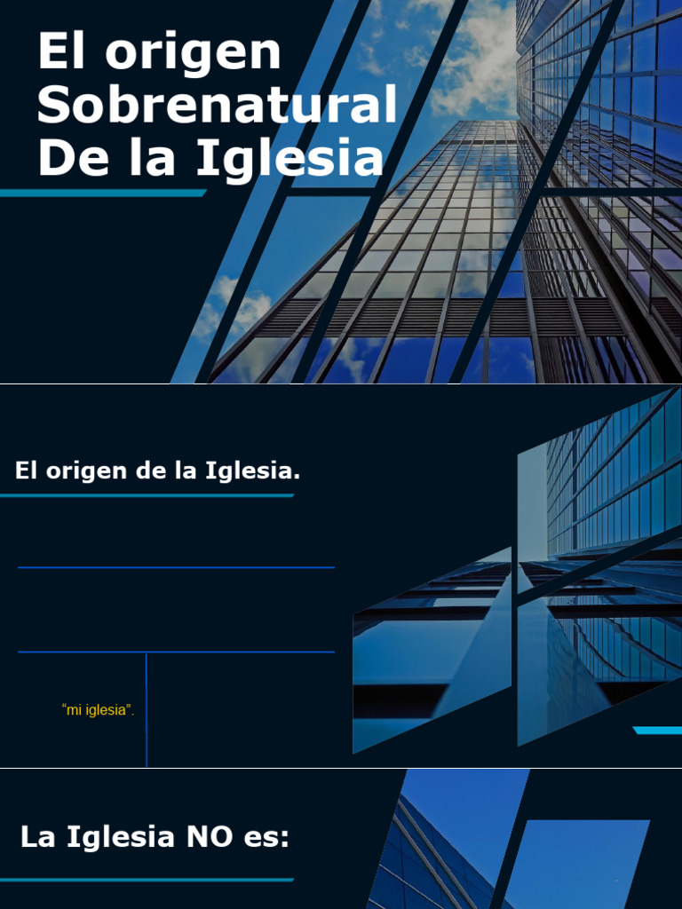 Origen y Propósito de la Iglesia | PDF | Iglesia cristiana | Cristo ...