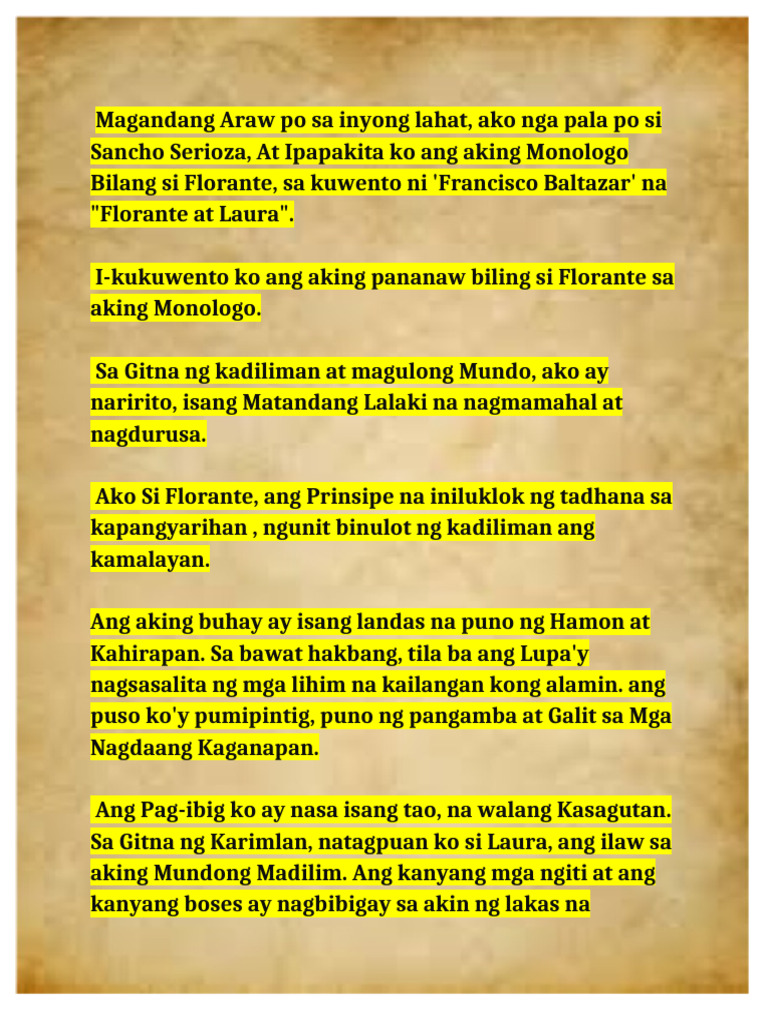 Magandang Araw Po Sa Inyong Lahat | PDF
