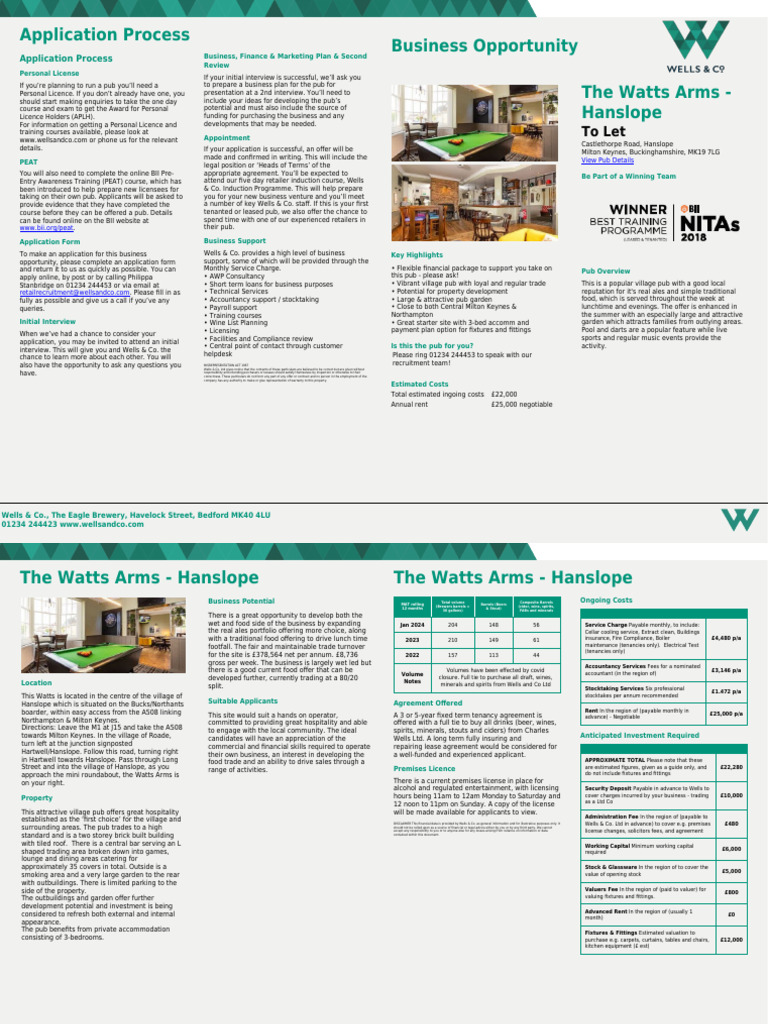 Pub Application Process and Support Guide | PDF