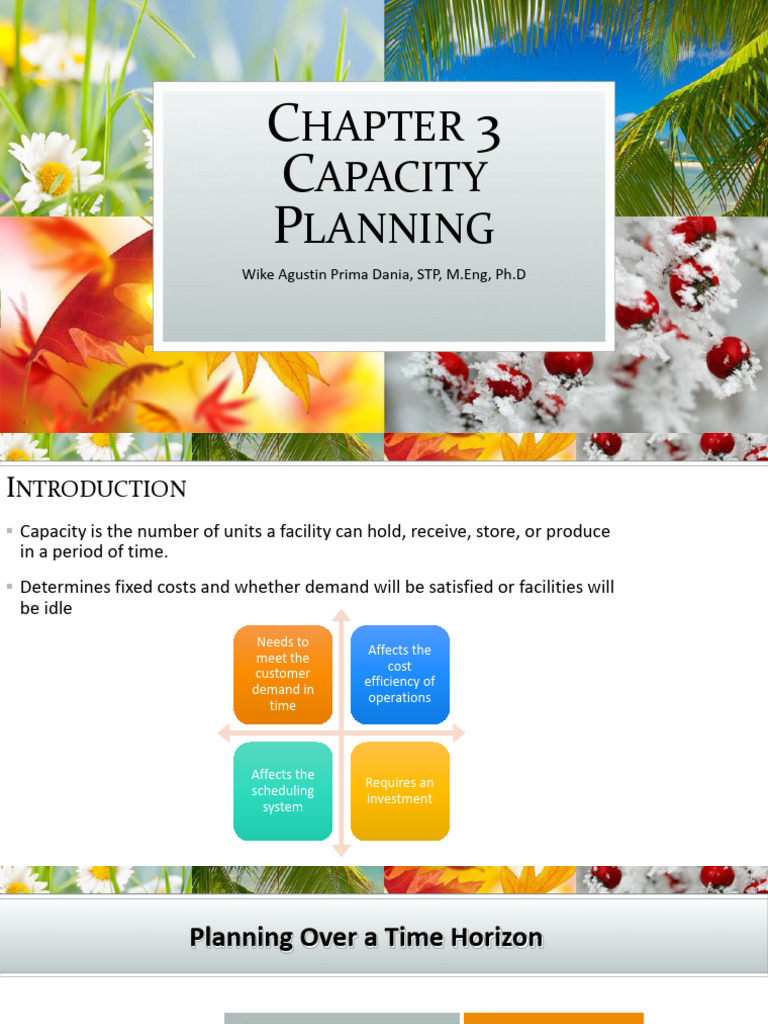 Capacity Planning Strategies Explained | PDF | Economics | Business