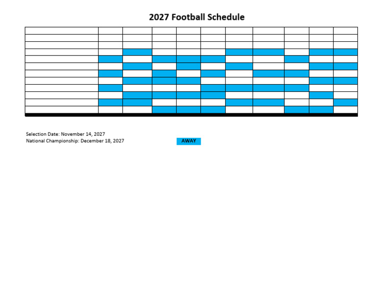 Nfl Schedule 2027 23 Pdf Download