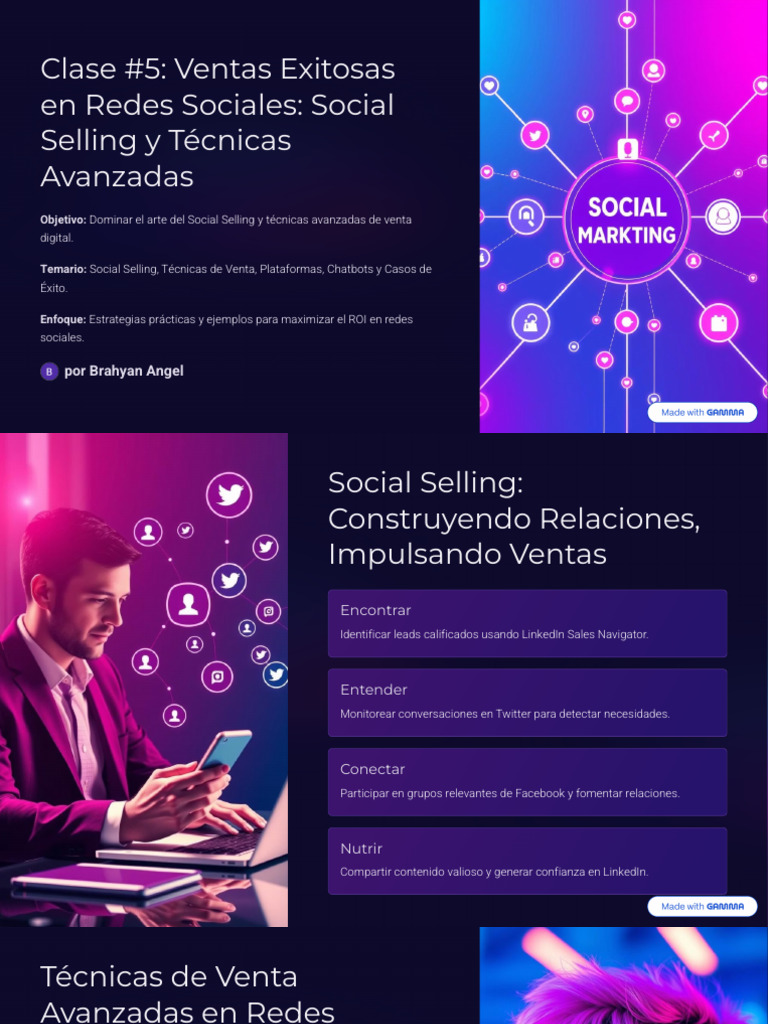 Clase 5 Ventas Exitosas en Redes Sociales Social Selling y Tecnicas ...