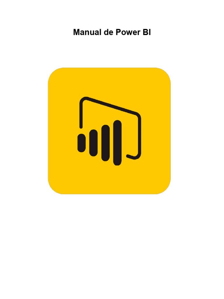 Manual de Power BI en Español | PDF | Microsoft Excel | Servidor SQL de ...