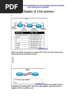 CCNA 2 Chapter 11 V4.0 Answers 2011