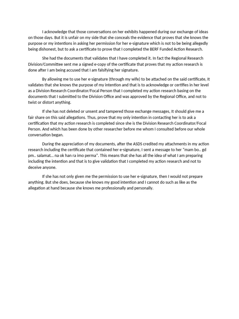 Response | PDF