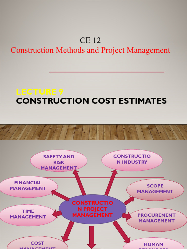 Construction Cost Estimating Techniques | PDF | Business