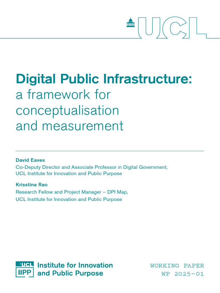 Dpi Conceptualisation and Measurement | PDF | Governance | Innovation