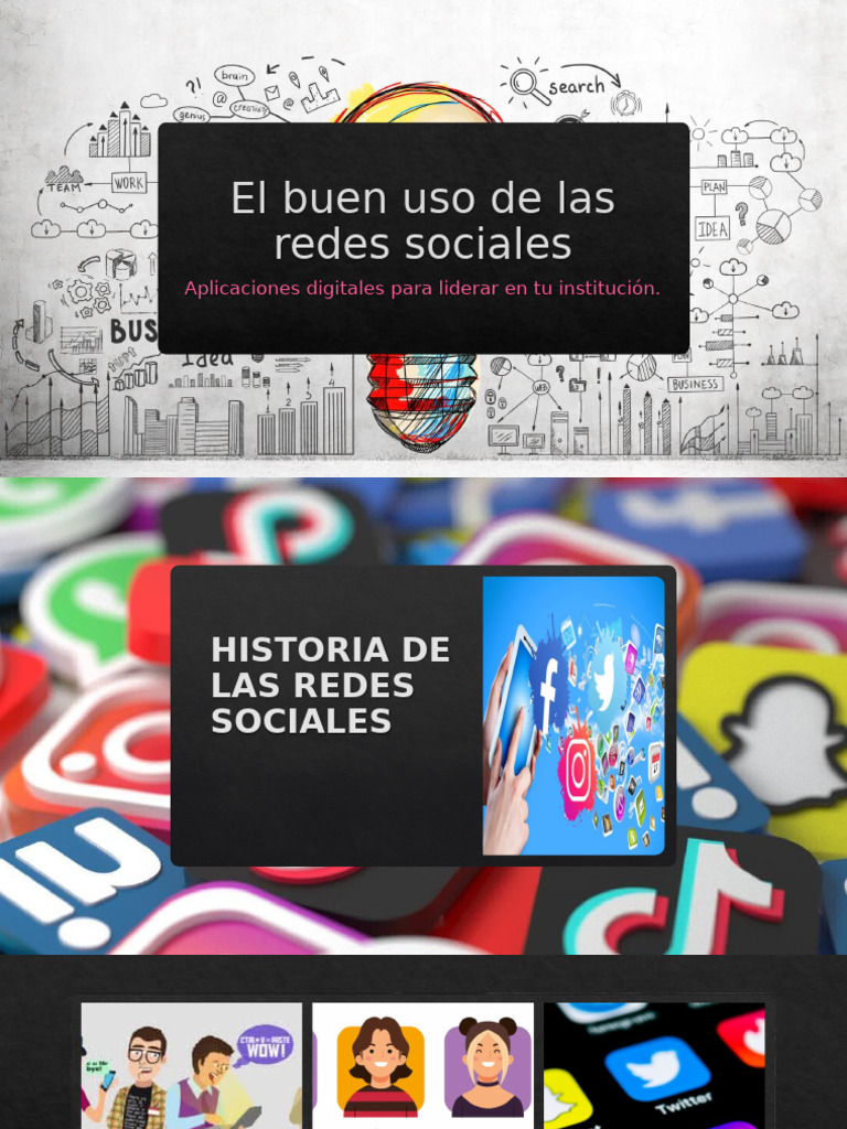 El Buen Uso de Las Redes Sociales | PDF