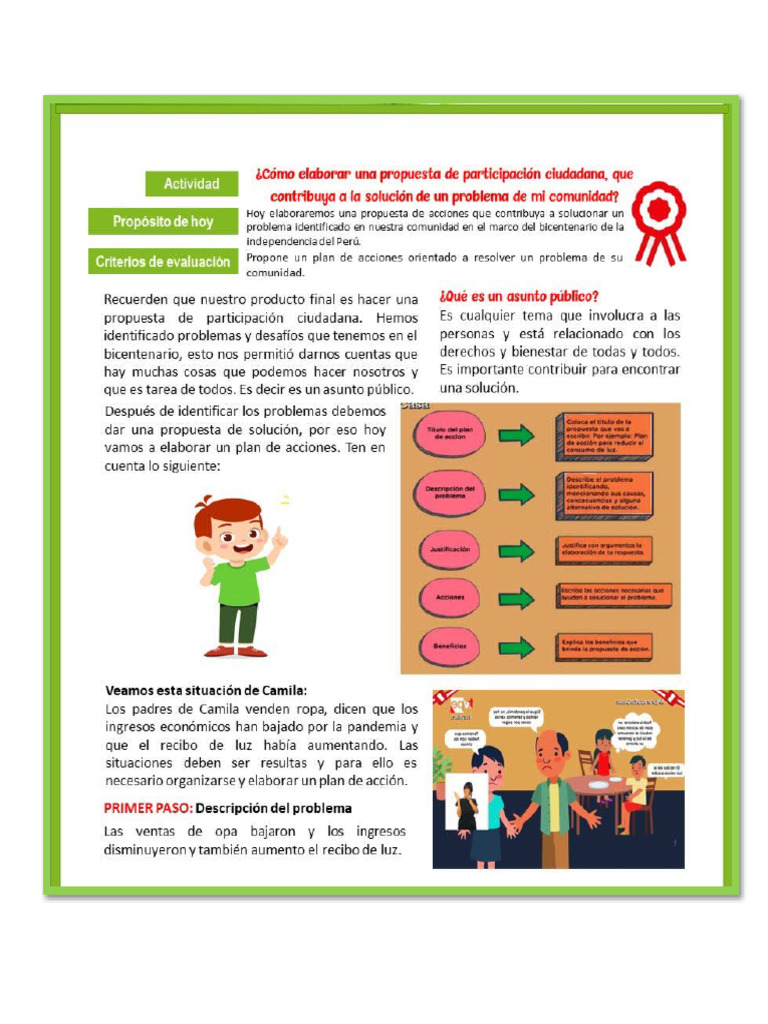 Sesion de Personal Social 5to y 6to | PDF