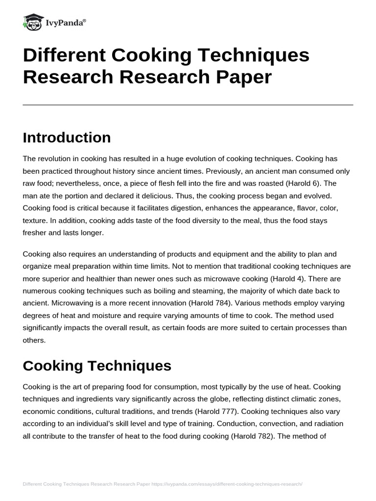 Essential Cooking Techniques Explained | PDF | Grilling | Cooking