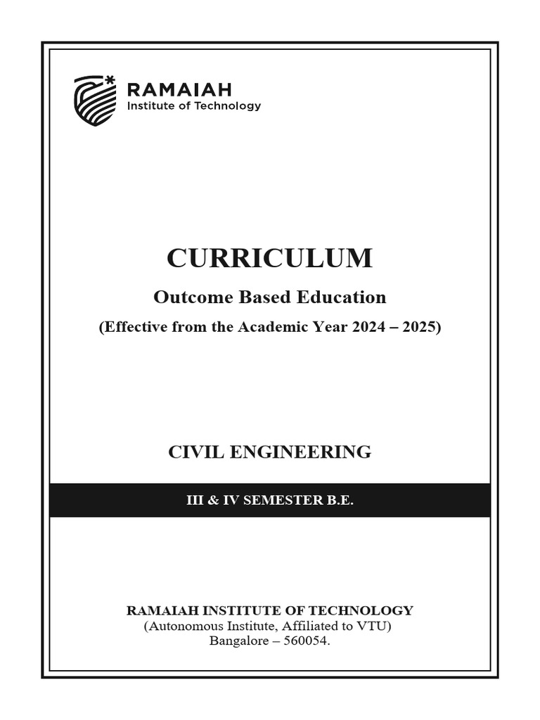 Civil Engineering Curriculum Overview | PDF | Fourier Series | Bending