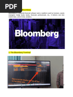 Bloomberg User Manual 1 | PDF | Microsoft Excel | Icon (Computing)