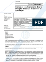 Nbr 14679 - Sistemas De Condicionamento De Ar E Ventilação