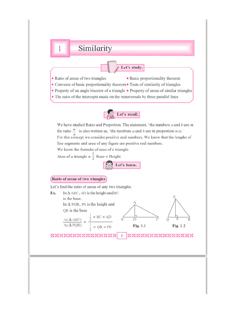 Geometry (Mathematics 2) (English) 10 Standard SSC Maharashtra State ...
