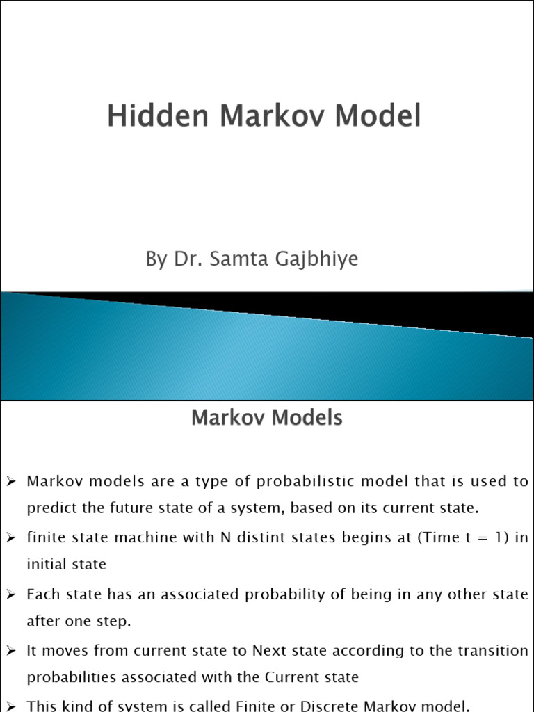Understanding Markov Chains and HMMs | PDF | Markov Chain | Applied ...