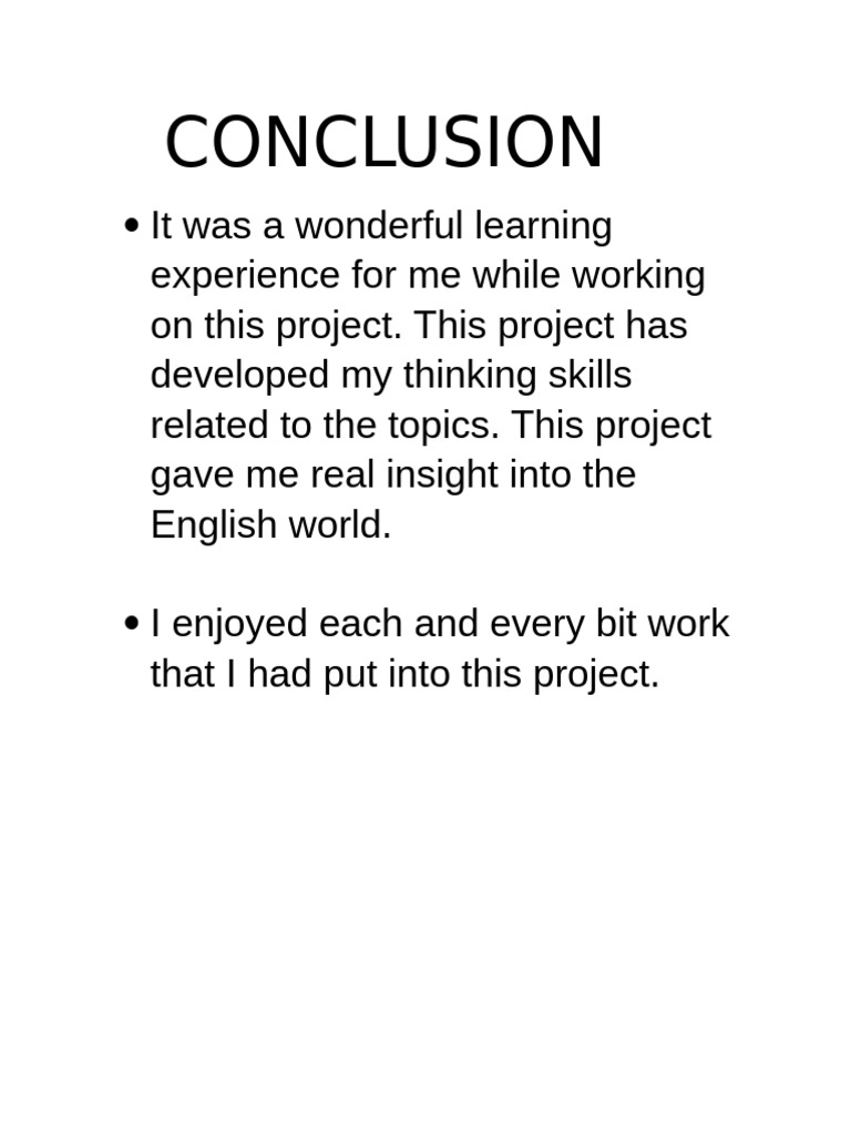 Conclusion | PDF