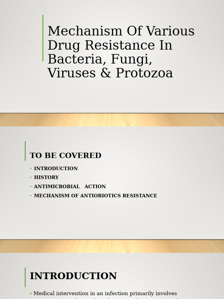 Drug Resistance Mechanisms in Microbes | PDF | Beta Lactamase ...