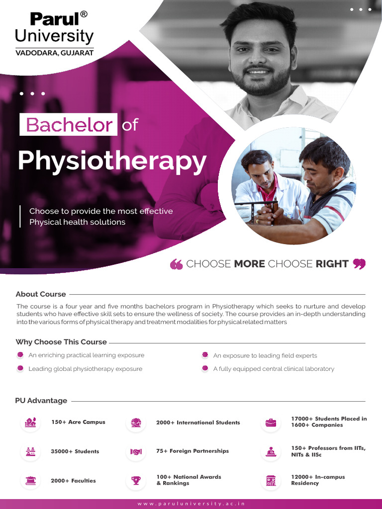 Bachelor of Physiotherapy | PDF | Physical Therapy | Health Care