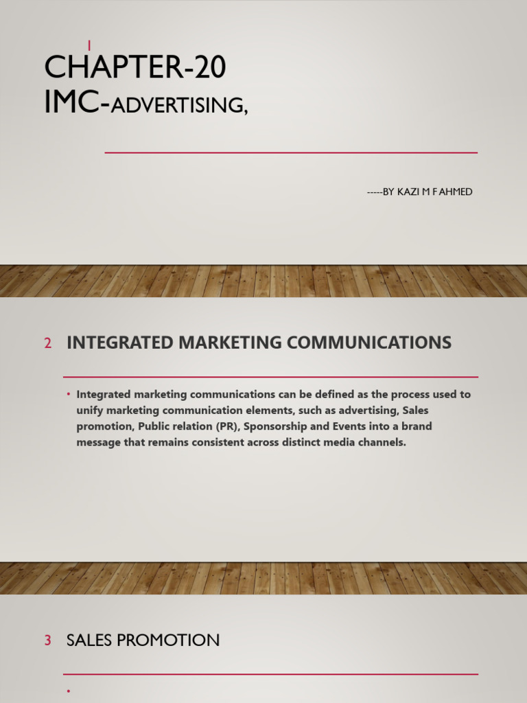 Integrated Marketing Communications Guide | PDF | Brand | Marketing