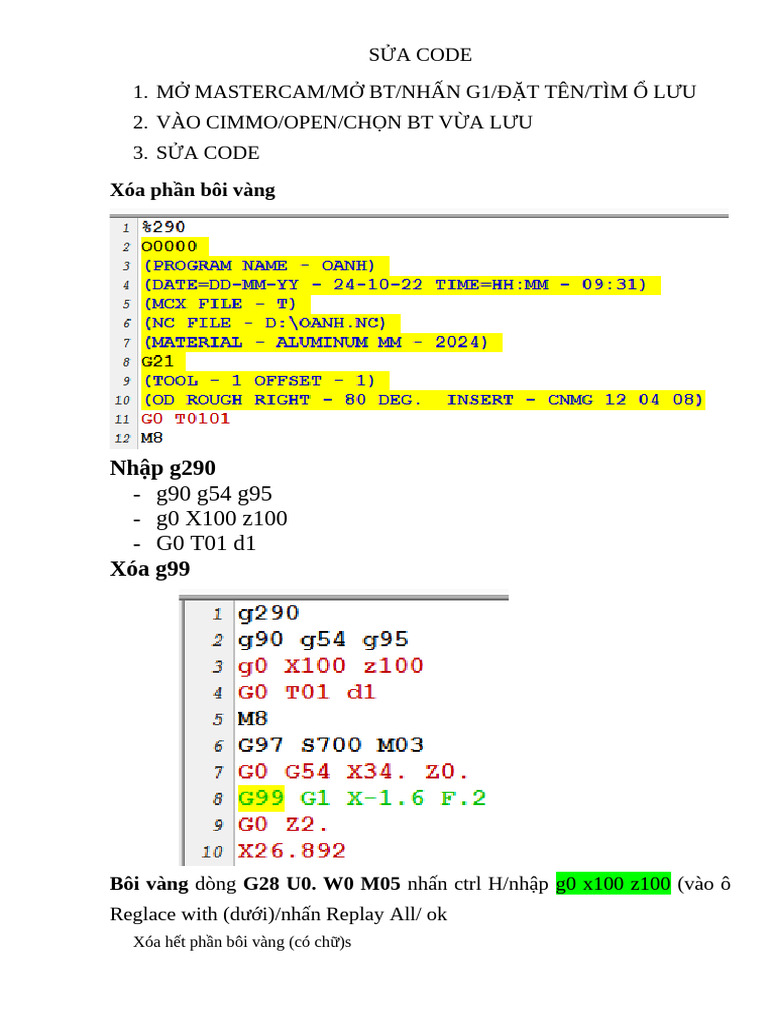 Sửa Code | PDF