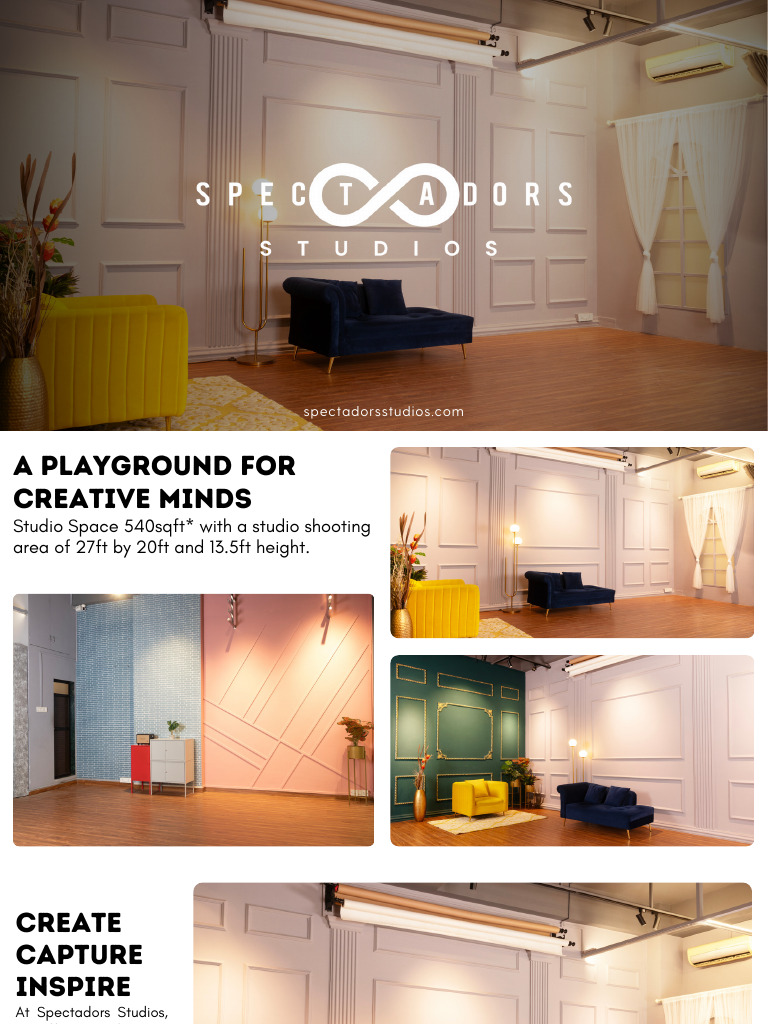 Creative Studio Rental for Photographers | PDF