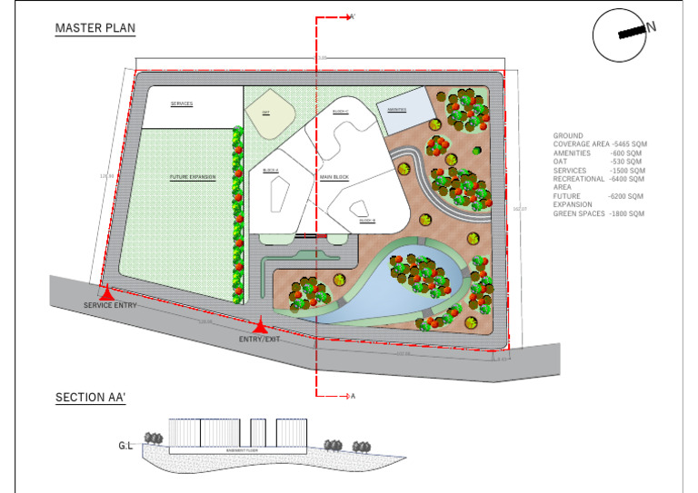 Master Plan Overview and Area Breakdown | PDF | Building Engineering ...