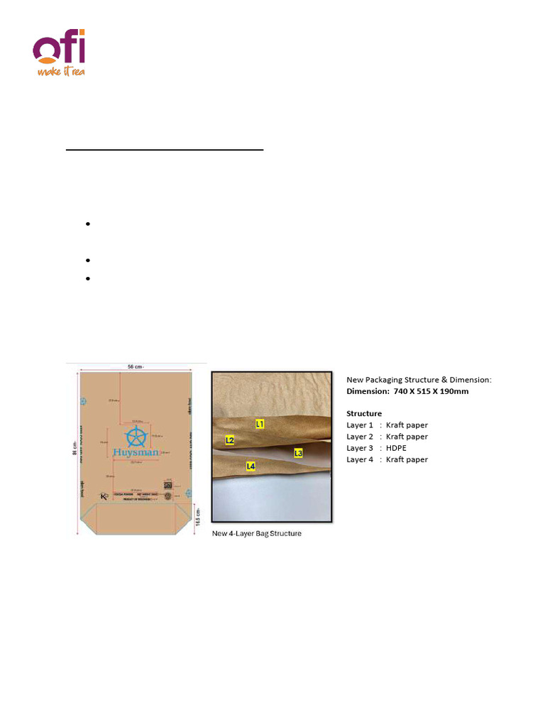 New Cocoa Powder Packaging Update | PDF