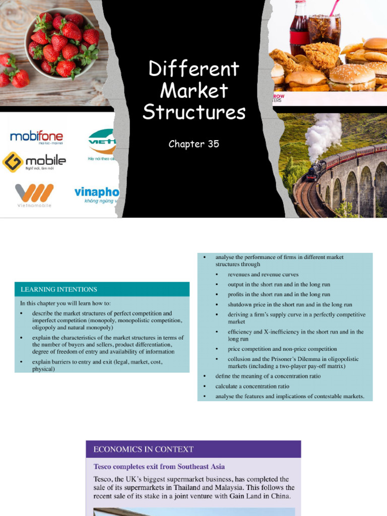 EC - 7.6 Different Market Structures | PDF | Monopoly | Imperfect ...