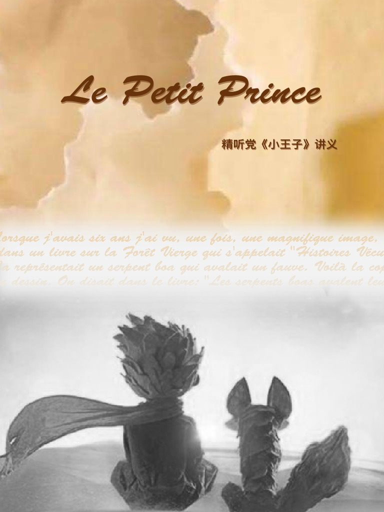 Le Petit Prince | PDF