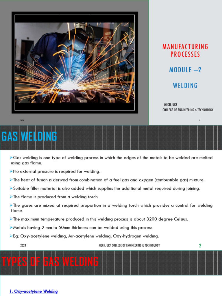 Gas Welding Techniques and Equipment | PDF | Welding | Construction